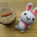 Amigurumi doll - white bunn..