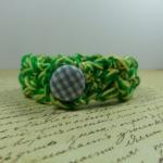 Crochet Bracelet - Green &..