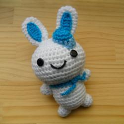 Amigurumi doll - white bunny